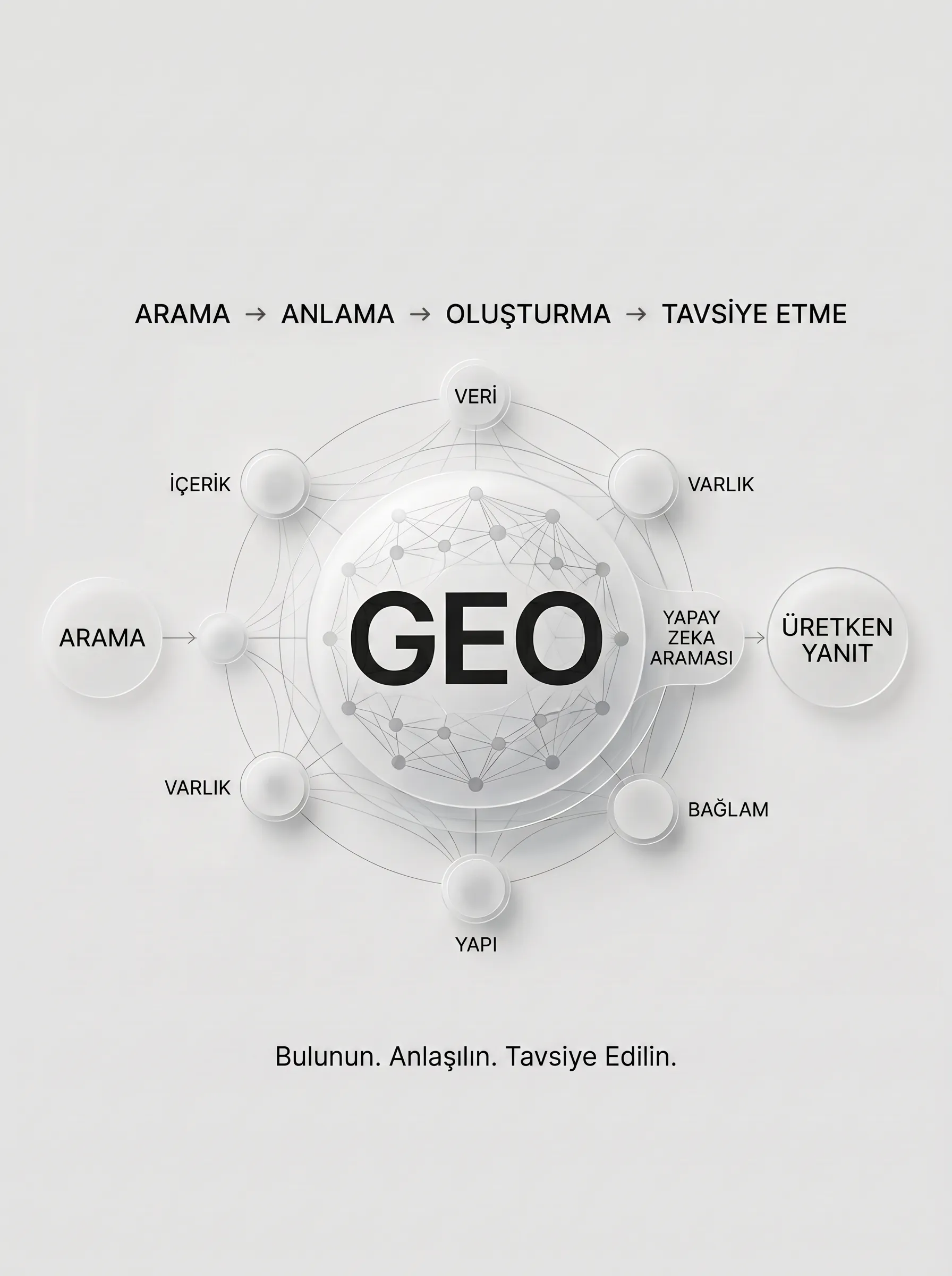 Yapay zeka arama motoru optimizasyonu ve GEO