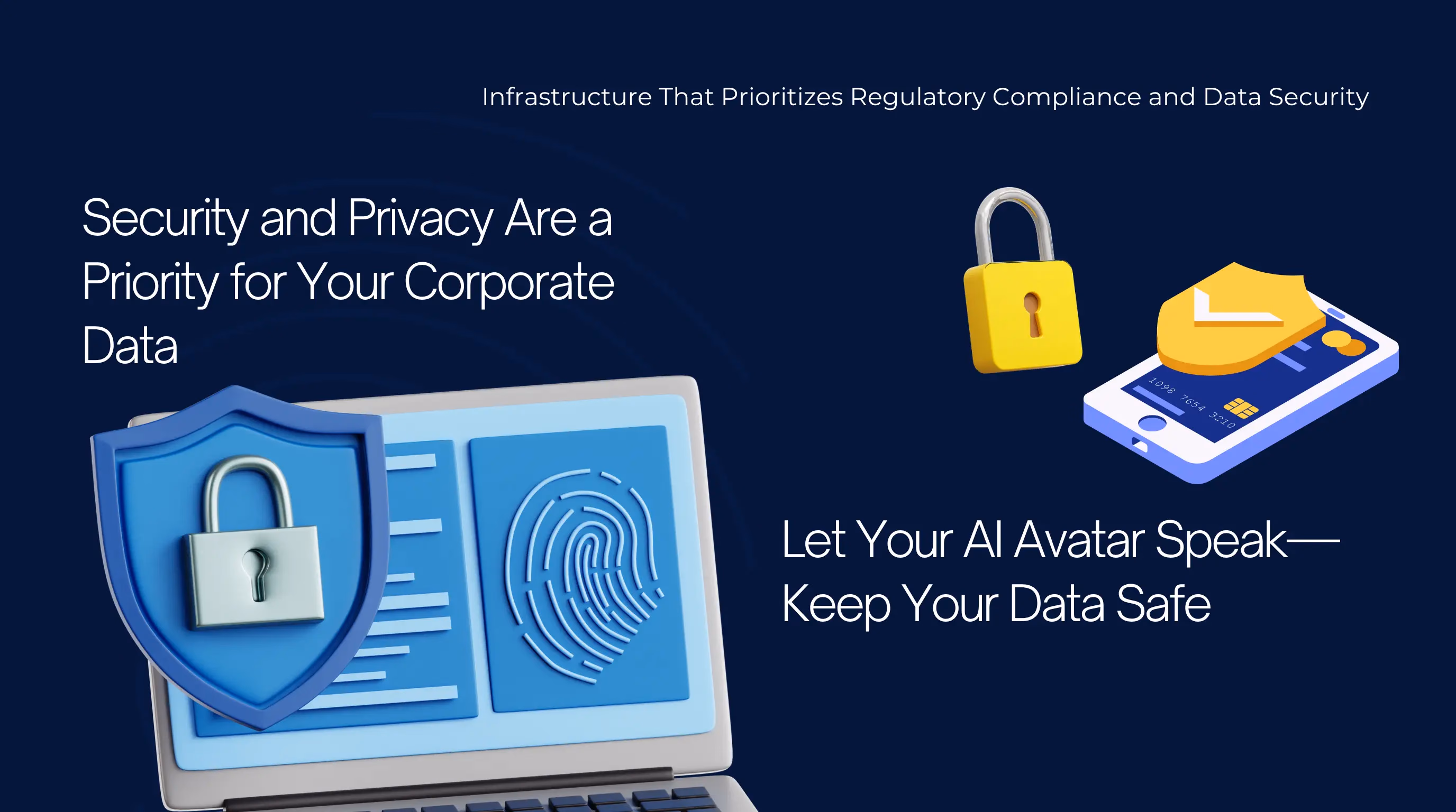 AI Avatar Tezgahtar data security, cybersecurity, and privacy infrastructure