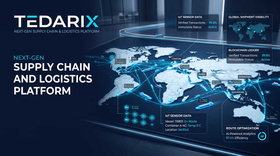 Tedarix Uçtan Uca Tedarik Zinciri ve Blokzincir Platformu