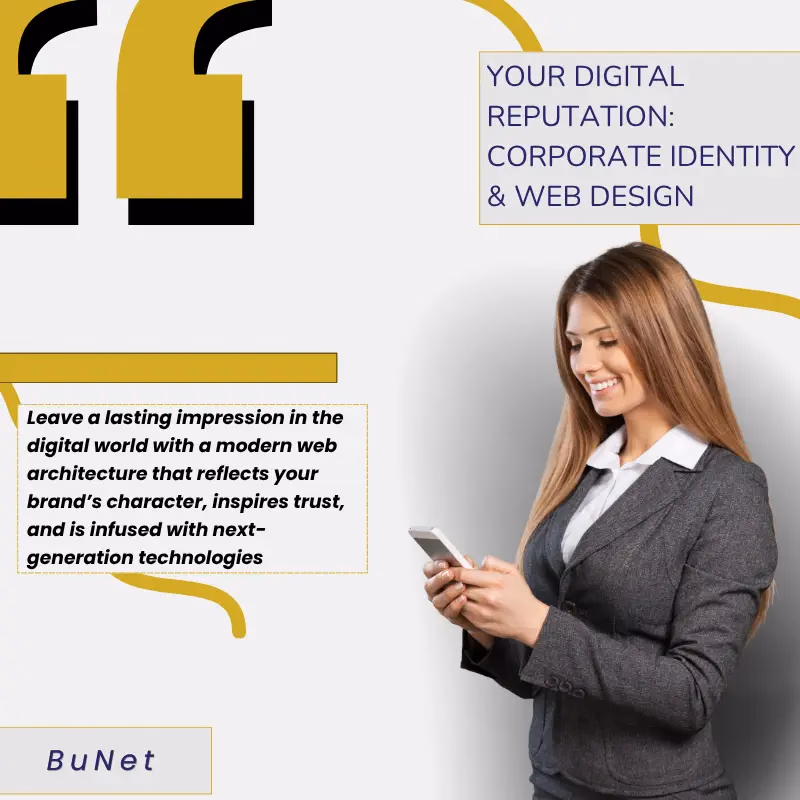 Enterprise web design and brand identity